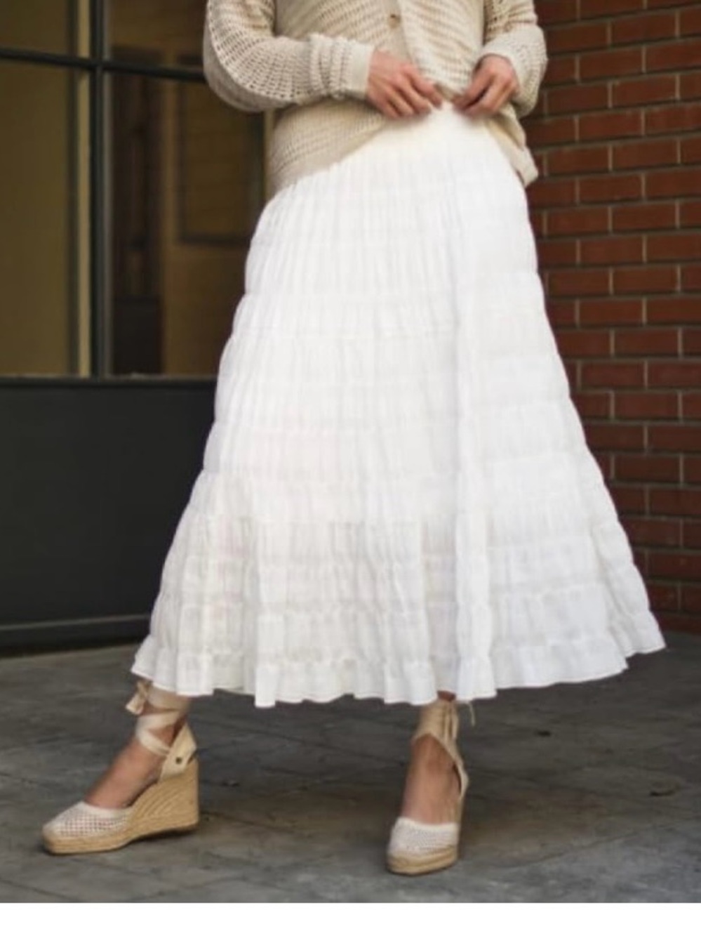 Max Studio midi skirt Size M NWT